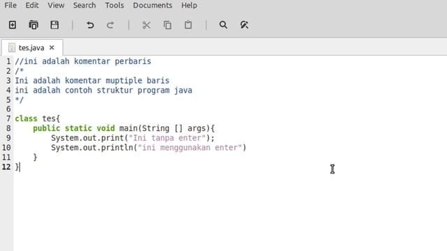 #JavaDasar - 4. Struktur Program Java смотреть онлайн