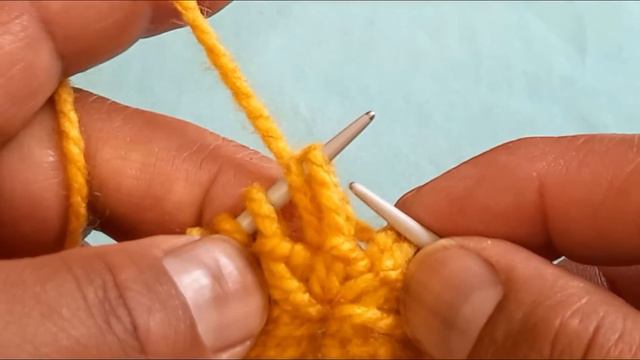 HERMOSO PUNTO TEJIDO A DOS AGUJAS | SAMANTHA 💗