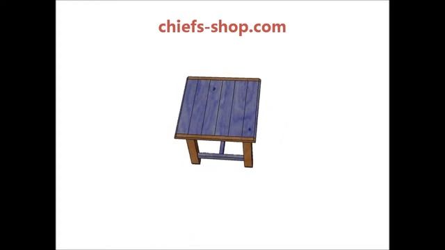 Chief's Shop Sketch of the Day: Garden Table смотреть онлайн