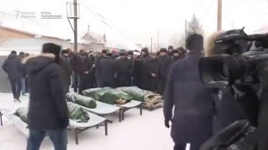 Погибших в страшном пожаре детей похоронили в Астане (ВИДЕО)