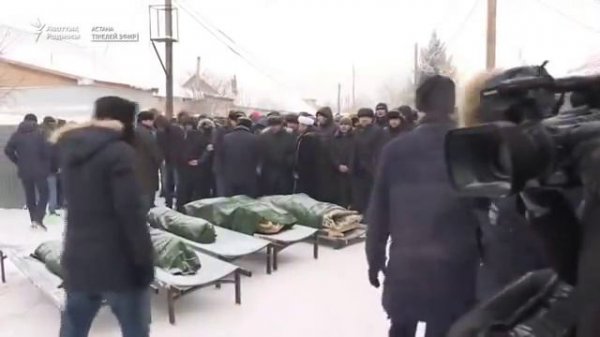 Погибших в страшном пожаре детей похоронили в Астане (ВИДЕО)
