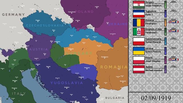 Dissolution of Austria-Hungary смотреть онлайн