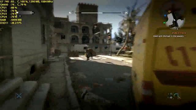 Dying Light on Nvidia Geforce GT 740 2GB DDR3 OC - 1440/900p - Test смотреть онлайн