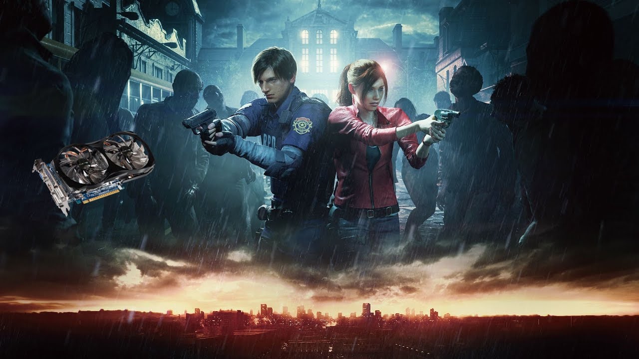 Resident Evil 2 remake / Резидент Эвил 2 ремейк на слабой видеокарте (устаревшее, перезалив)