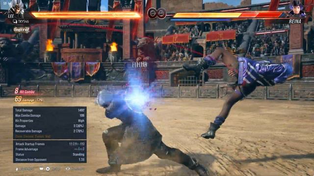 Tekken 8 | Lee Chaolan Blazing Kick Absolute MAX DAMAGE Combos смотреть онлайн