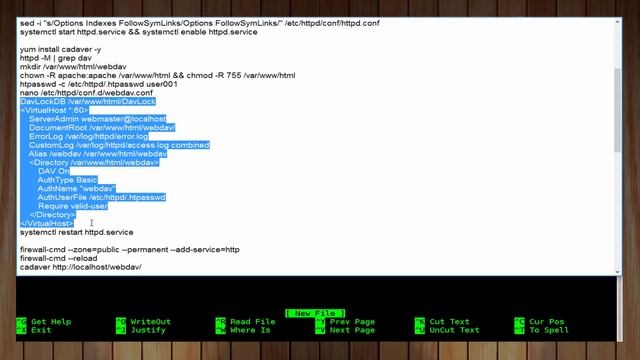How to Setup a WebDAV Server Using Apache on CentOS 7 смотреть онлайн