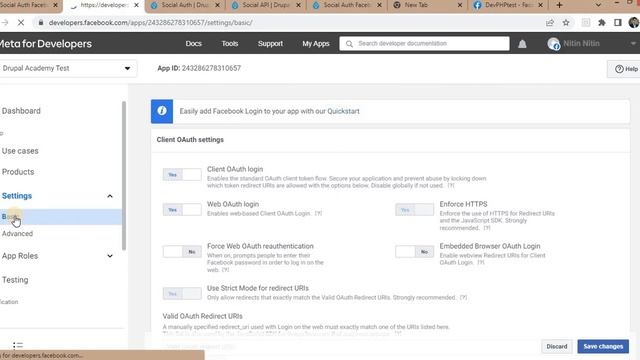 User login authentication using Facebook in Drupal 9 and Drupal 10 смотреть онлайн