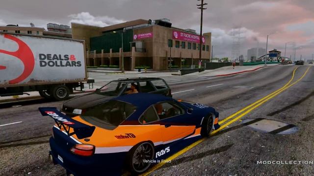 Grand Theft Auto V PC Mods - Nissan Silvia S15 (Mona Lisa) [DOWNLOAD][GTA V PC] смотреть онлайн