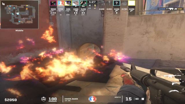 16y.o. Talent CEMEN_BAKIN (Kyousuke666) (36-11) (mirage) | Feb 5, 2024 #cs2 #demo #pov смотреть онлайн