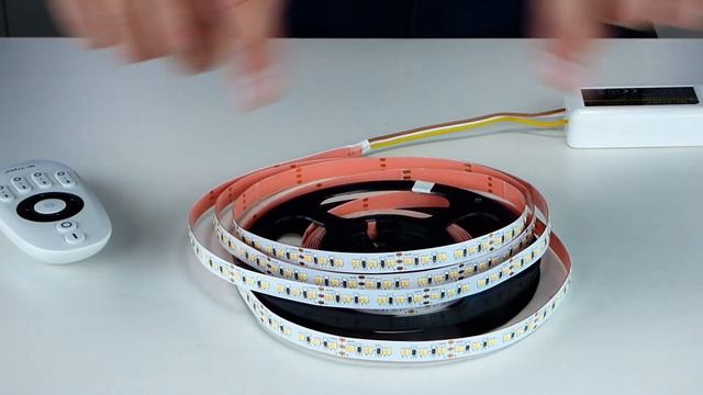 NOVITA': STRISCIA LED 5 MT SMD2216 1200 LED IP20 Bianco Dinamico