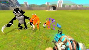 БИТВА ЛАКИ БЛОКОВ С НОВЫМИ КОШМАРНЫМИ РАДУЖНЫМИ ДРУЗЬЯМИ В ГАРРИС МОД! RAINBOW FRIENDS В Garry`s Mo