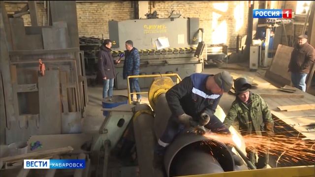 Хабаровское предприятие по выпуску подъёмных кранов расширяет производство смотреть онлайн