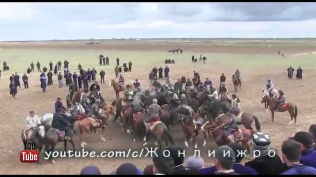 Qashqadaryo Viloyati Mirishkor Tumanida  KO`PKARI  Musobaqasi 2019 Yil Novi