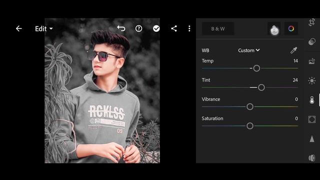 Dark grey effect Lightroom mobile photo editing//preset download free// смотреть онлайн