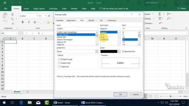 Microsoft Excel 2019: First Look at the New Excel 2019 Program! смотреть онлайн