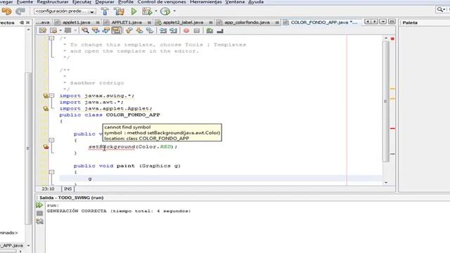 APPLET COLOR смотреть онлайн