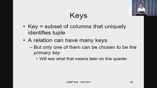 CSEP 544, Lecture 1 смотреть онлайн