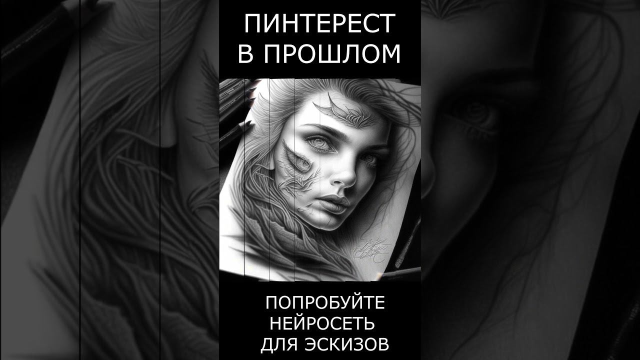 НЕЙРОСЕТИ ДЛЯ ЭСКИЗОВ ТАТУИРОВКИ. Кандинский 2.1 против Пинтереста смотреть онлайн