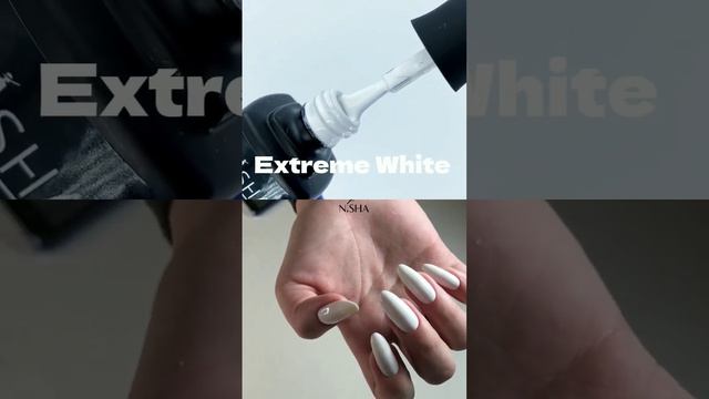 #nisha002 Extreme White - идеальный белый гель-лак смотреть онлайн