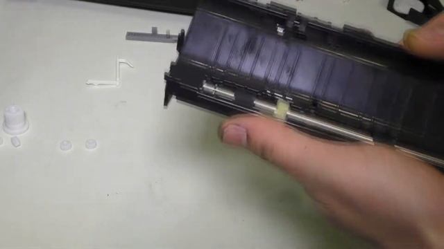 Полная разборка блока сканера и подачи бумаги факса принтера Epson WF-2630, WF-2530, WF-2540. смотреть онлайн