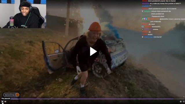 Реакция на полёт парадеевича на матизе. #хазяева смотреть онлайн