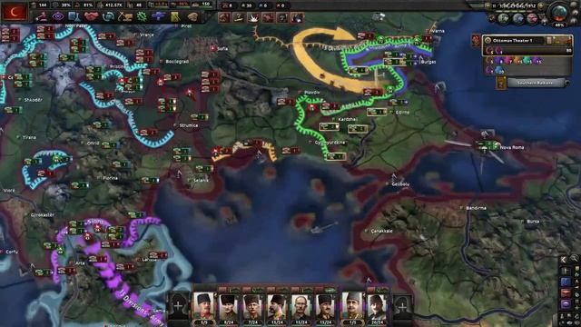 War On The Balkans || Ep.3 - The Great War Redux Roman Ottomans HOI4 Lets Play смотреть онлайн