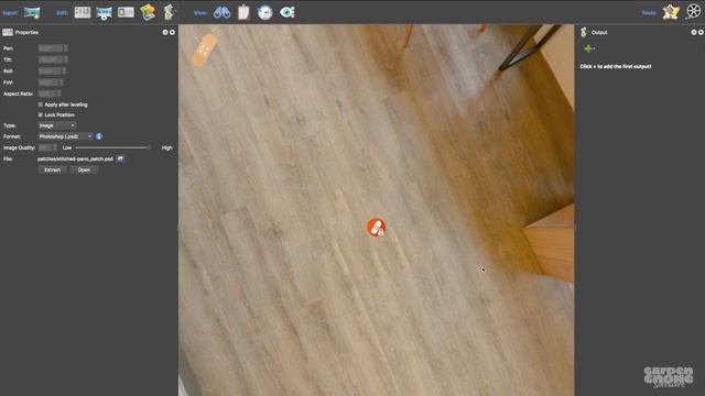 Fixing 360º Panoramas And Virtual Tours With Patches -- Pano2VR