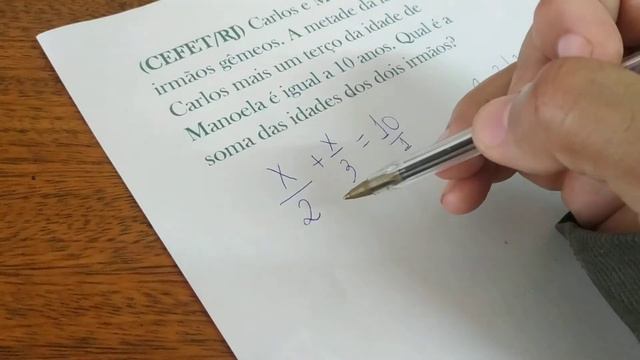 QUAL A SOMA DAS IDADES DE CARLOS E MANOELA? смотреть онлайн