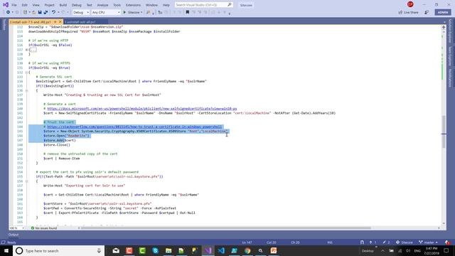 Installing Solr v7.5.0 with enhanced PowerShell Script смотреть онлайн