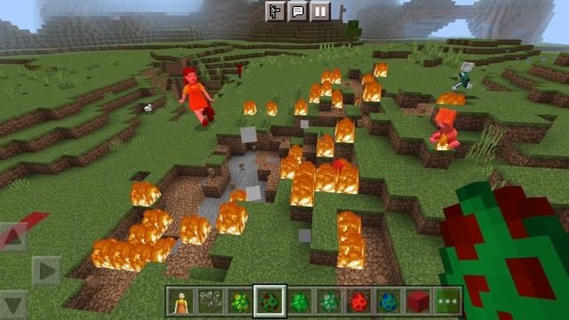 мод на игру кальмара на Майнкрафт пе 1.18 смотреть онлайн