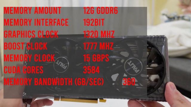 UNBOXING - PALIT RTX 3060 DUAL 12GB смотреть онлайн