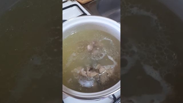 Бульон из свежего мяса