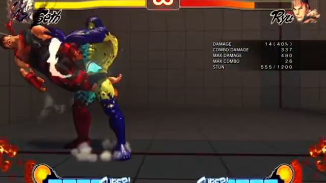 Street Fighter 4 Seth Combo 3 смотреть онлайн