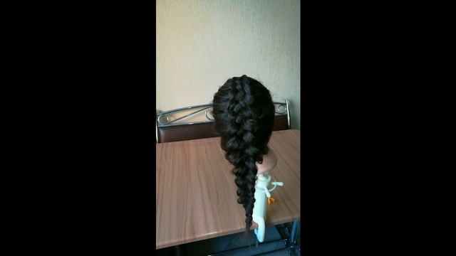 МОДНЫЕ ПРИЧЕСКИ. КАК ЗАПЛЕСТИ КОСУ ИЗ 5 ПРЯДЕЙ. смотреть онлайн