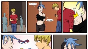 TG & TF Comic | Punk Swap | BODY SWAP TRANSFORMATION