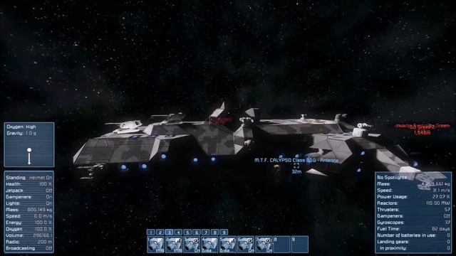 [SPACE ENGINEERS] Carrier Test - Drone Hangar смотреть онлайн