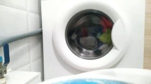 Стиральная машина LG WD-80490S. Стирка на программе Синтетика 60°