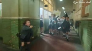 Matilda dances to Rob Zombie - dragula. Revolting children.