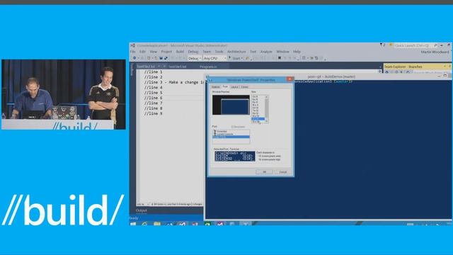 Build 2015 Using Git in Visual Studio смотреть онлайн