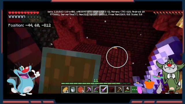 #29 | Minecraft | Oggy And Jake Find Nether Fortress | Minecraft Pe | In Hindi | Rock Indian Gamer смотреть онлайн