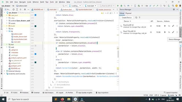 Android Studio Giraffe - Import Flutter Project смотреть онлайн