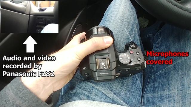 Why are some videos so noisy (Panasonic FZ82, microphones covered) смотреть онлайн