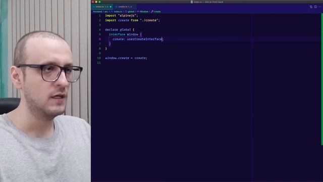 Criando site com Typescript#08 - Criando interfaces para o componente смотреть онлайн
