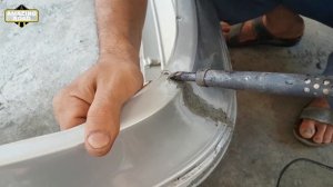 Ремонт бампера своими руками. Видео урок / Как запаять пластиковый бампер на Mercedes