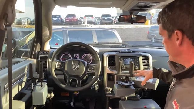 Marcus explaining high tech driving in a Ram 2500 смотреть онлайн