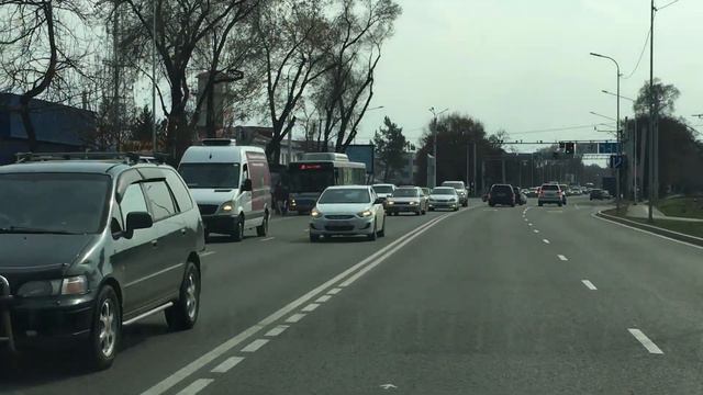 Алматы. Дороги нашего города. Март 2020