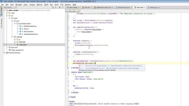 Bristleback WebSocket Framework Introduction смотреть онлайн