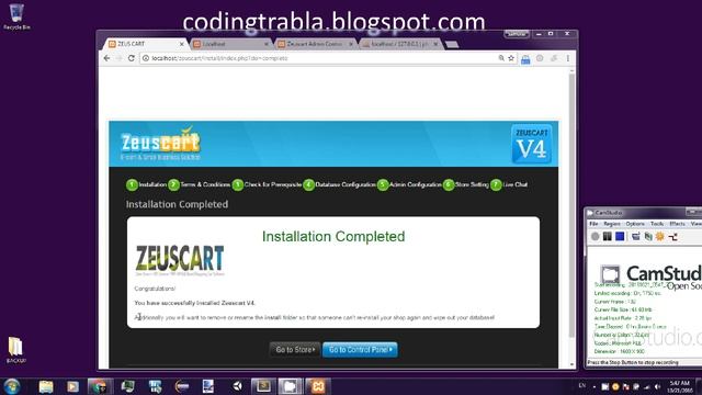 Install ZeusCart V4 on Windows 7 localhost - opensource PHP Shopping cart byAO смотреть онлайн