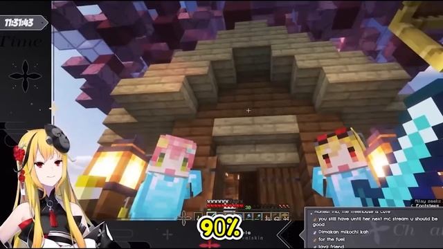 Kaela Built Mikochi A Sakura Tree House On Miko Island!【Hololive | Minecraft】 смотреть онлайн