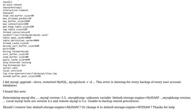 DevOps & SysAdmins: Backup of MySQL fails on cPanel server смотреть онлайн